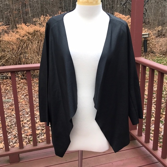 Cos medium black black open blazer. - Picture 1 of 8